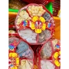 Set Mứt Tết 6 Vị Hoa Mai - Quà Tết 2.026, Mứt bí, khoai lang, sen Huế, gừng, kẹo me cay, dâu, giảm còn 150.000 4