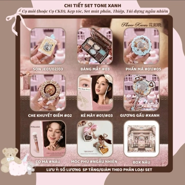 Set mỹ phẩm quà tặng Hoa Biết Sweetie Bear BST mới 09/2.025, giảm còn 1,45 triệu