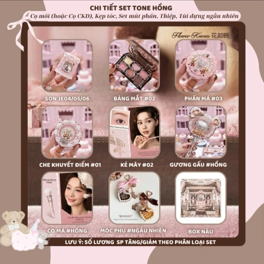 Set mỹ phẩm Sweetie Bear quà tặng 09/2.025 – Giảm 18%, chỉ 1.41tr 3