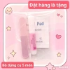 Set Nail Tông Đỏ Rượu Dài Nhọn, Nơ Đen, Đá Oversize – Trang Tiệc Noel, Tết, Giá 55k 2