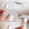 Set Nail Tông Đỏ Rượu Dài Nhọn, Nơ Đen, Đá Oversize – Trang Tiệc Noel, Tết, Giá 55k 8