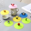 Set Nắp Cốc Silicon Chống Bụi Giữ Nhiệt Xinh Xắn DUASHOP - Bảo Vệ, An Toàn