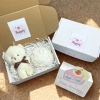 Set nến thơm hoa mẫu đơn + móc khóa gấu - Quà tặng người yêu, giá 79.000đ 6