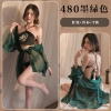Set ngủ kèm choàng xanh Q23 - Giá chỉ 70.000đ, mềm mại thoải mái suốt đêm