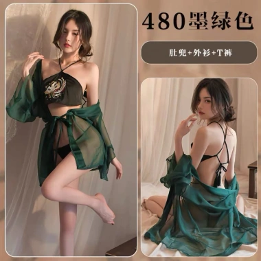 Set ngủ kèm choàng xanh Q23 - Giá chỉ 70.000đ, mềm mại thoải mái suốt đêm Set ngủ kèm choàng xanh Q23 - Giá chỉ 70.000đ, mềm mại thoải mái suốt đêm