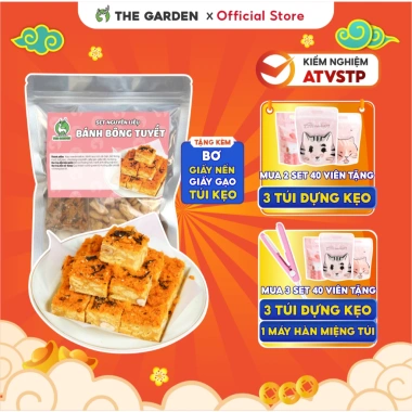Set Nguyên Liệu Bánh Bông Tuyết THE GARDEN 40 viên – Giá ưu đãi 95.000₫