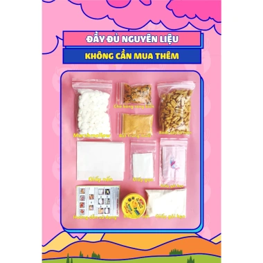 Set Nguyên Liệu Bánh Bông Tuyết THE GARDEN 40 viên – Giá ưu đãi 95.000₫