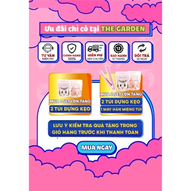 Set Nguyên Liệu Bánh Bông Tuyết THE GARDEN 40 viên – Giá ưu đãi 95.000₫