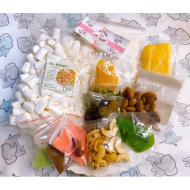 Set nguyên liệu làm kẹo nougat 500g - Kẹo hạnh phúc 50-60 chiếc, có giấy nến, chỉ 115.010 VND 3