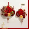 Set Nguyên Liệu Mẹt Tre Trang Trí Tết Keo Nến, Phụ Kiện Treo Cửa, Tường Đón Tết, Mẹt Decor 2.132 Giá 89.000đ 2