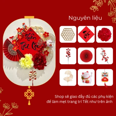 Set Nguyên Liệu Mẹt Tre Trang Trí Tết Keo Nến, Phụ Kiện Treo Cửa, Tường Đón Tết, Mẹt Decor 2.132 Giá 89.000đ 3 Set Nguyên Liệu Mẹt Tre Trang Trí Tết Keo Nến, Phụ Kiện Treo Cửa, Tường Đón Tết, Mẹt Decor 2.132 Giá 89.000đ 3