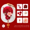 Set Nguyên Liệu Mẹt Tre Trang Trí Tết Keo Nến, Phụ Kiện Treo Cửa, Tường Đón Tết, Mẹt Decor 2.132 Giá 89.000đ 7