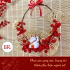 Set Nguyên Liệu Mẹt Tre Trang Trí Tết Keo Nến, Phụ Kiện Treo Cửa, Tường Đón Tết, Mẹt Decor 2.132 Giá 89.000đ 9