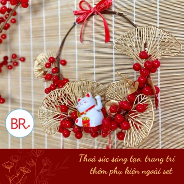 Set Nguyên Liệu Mẹt Tre Trang Trí Tết Keo Nến, Phụ Kiện Treo Cửa, Tường Đón Tết, Mẹt Decor 2.132 Giá 89.000đ 9 Set Nguyên Liệu Mẹt Tre Trang Trí Tết Keo Nến, Phụ Kiện Treo Cửa, Tường Đón Tết, Mẹt Decor 2.132 Giá 89.000đ 9