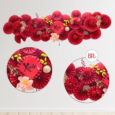 Set Nguyên Liệu Trang Trí Tết Tân Xuân – DIY Quán Cà Phê, Giá 229k ANGIHOME