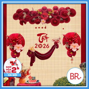Set Nguyên liệu Trang Trí Tết Tân Xuân Như Ý - Keodán cho nhà & quán, DIY - Giá 129k