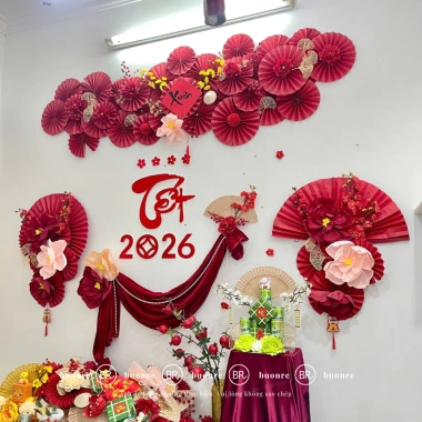 Set Nguyên liệu Trang Trí Tết Tân Xuân Như Ý - Keodán cho nhà & quán, DIY - Giá 129k