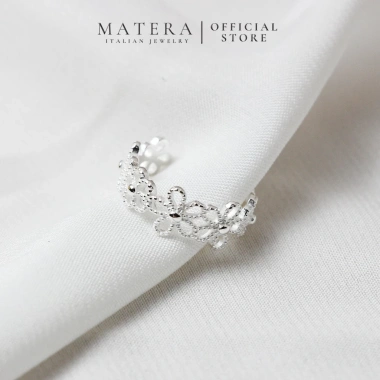 Set Nhẫn Bạc Nữ Vintage S925 MATERA Cao Cấp Thiết Kế Nữ Tính Trang Nhã 310.500 VND