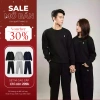 Set Nỉ Đôi Nam Nữ ASTRA BRAND Thêu Ngựa – Nỉ Lông Cừu, Sweater & Quần Ống Suông 139k