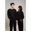 Set Nỉ Đôi Nam Nữ ASTRA BRAND Thêu Ngựa – Nỉ Lông Cừu, Sweater & Quần Ống Suông 139k 2