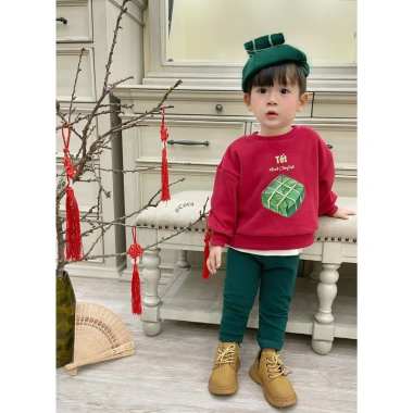 Set nỉ mũ bánh trưng Tết 2.026 - Mũ thời trang, giá ưu đãi 50.000 VNĐ 2