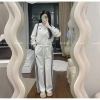 Sét Nỉ Thu Đông Bộ Thể Thao Nữ Phối Viền Hót Hít - Giá 245k Giảm Đến 22% 6