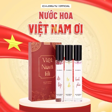 Set nước hoa CHAMVN Việt Nam mùi dễ chịu, nhẹ nhàng, tươi mới – chỉ 119.000₫