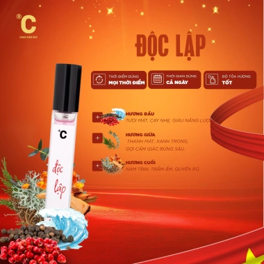 Set nước hoa CHAMVN Việt Nam mùi dễ chịu, nhẹ nhàng, tươi mới – chỉ 119.000₫