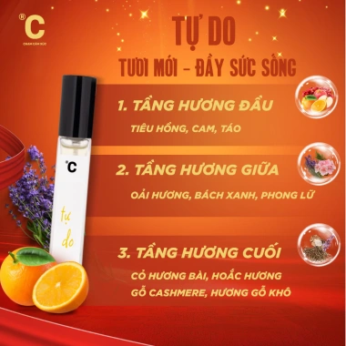 Set nước hoa CHAMVN Việt Nam mùi dễ chịu, nhẹ nhàng, tươi mới – chỉ 119.000₫