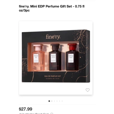 Set nước hoa fine'ry Mini EDP Gift Set – Hương thơm tinh tế, giá chỉ 499.000₫ 7 Set nước hoa fine'ry Mini EDP Gift Set – Hương thơm tinh tế, giá chỉ 499.000₫ 7