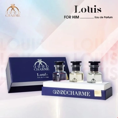 Set Nước Hoa Good Charme Louis Nam 3 Chai 25ml - Hương Nam Tính, Giá Ưu Đãi 650k 6