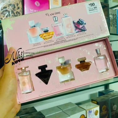 Set Nước Hoa Lancome Mini 5 Chai New 2.025 - Giá chỉ 1.750.000, sang trọng
