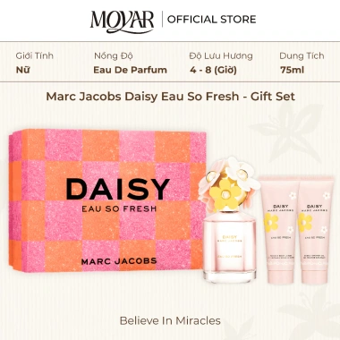 Set Nước Hoa Marc Jacobs Daisy Eau So Fresh - Nữ - Giá ưu đãi 2,5 tr - Moyan