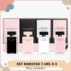 Set Nước Hoa Narciso Mini 4 Lọ 7.5ml - Gốc 419.840, Giảm 328.000, Hương Sang Trọng