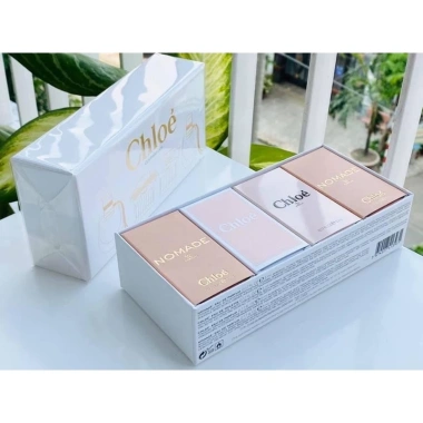 Set nước hoa nữ mini Chlóe 2 chai Nomade 5ml + EDT và EDP 5ml - Giá 1,2 tr, giảm 300k 6