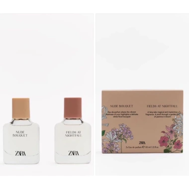 Set nước hoa nữ ZARA Fields At Nightfall EDP 30ml - Giá ưu đãi 379.000 VNĐ, cũ 466.170