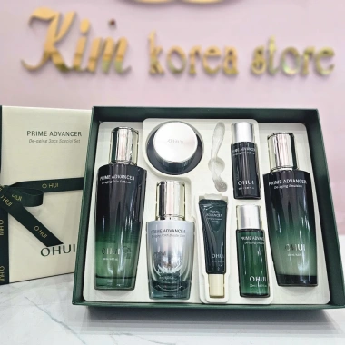 Set OHUI xanh Advancer - Kem dưỡng da, mờ nám tàn nhang, trẻ hóa, giá 2.15 triệu