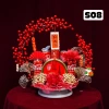 Set phụ kiện đào đông trái tim đỏ - Trang trí Tết đẹp, giá ưu đãi 74.750 VND 3