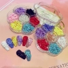 Set phụ kiện hoa sứ hoa nhí mix size HANGKIU – Giá ưu đãi 85.000, chất liệu cao cấp, đa dạng kích thước 4