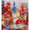 Set phụ kiện làm cháp, oản, tháp bánh, tháp bia - Combo trang trí tháp nước bánh Tết VIP giá 17.500đ 9