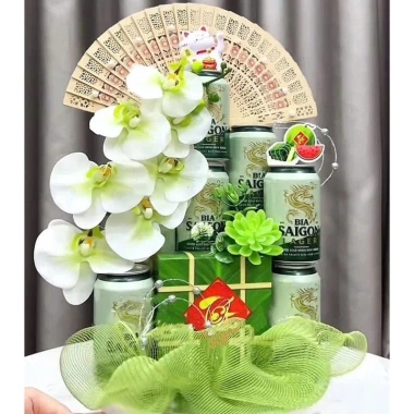 Set phụ kiện Trang trí Lan Hồ Điệp – Keo nến + Đế, dùng cho tháp bánh, bia, nước ngọt, lễ Tết – Giá chỉ 18.000đ