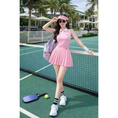 Set Pickleball nữ – Áo sát nách + váy thể thao đa năng, phù hợp golf & tennis – 399.000₫ 8 Set Pickleball nữ – Áo sát nách + váy thể thao đa năng, phù hợp golf & tennis – 399.000₫ 8