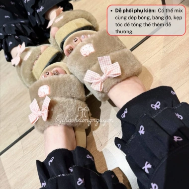 Set pijama nữ dài tay cao cấp, vải ấm áp, form rộng tiểu thư xinh xắn - Giá chỉ 248.900₫ 4
