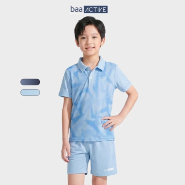 Set polo thể thao bé siêu nhẹ Ultra Light mát thoáng khí 10-35kg Baa SE14N - 288.150đ