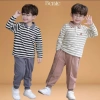 Set Polo Thu Đông Dài Tay Bé Trai Bernie RACOON - Chất Cao Cấp, Mềm Mại, 272.600₫