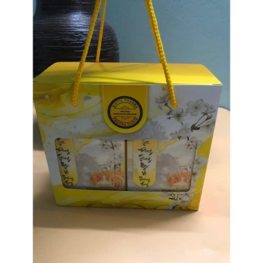 Set Quà 2 Hộp Trà Đông Trùng Hạ Thảo Ngũ Vị Thượng Hạng - Ăn Ngon, Ngủ Tốt, Hỗ Trợ Bệnh Nền - Chính Hãng