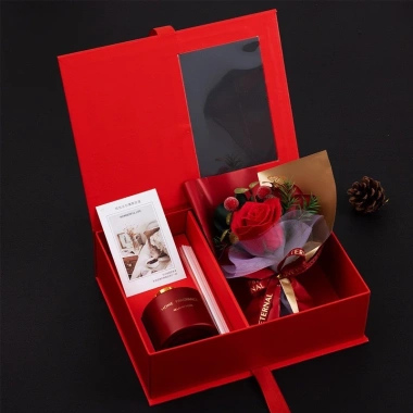 Set quà 20/10 tinh dầu khuếch tán + bó hoa sang trọng QT01 - Giá ưu đãi 128k 7
