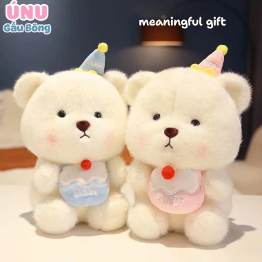 Set Quà Capybara Ôm Bánh Sinh Nhật - Gấu Bông Mini 25cm Lông Kim Chồn Mềm Mại, Hàng QC Cao Cấp, Giá 68.000đ 3