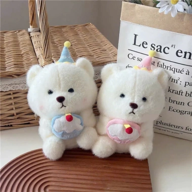 Set Quà Capybara Ôm Bánh Sinh Nhật - Gấu Bông Mini 25cm Lông Kim Chồn Mềm Mại, Hàng QC Cao Cấp, Giá 68.000đ 7