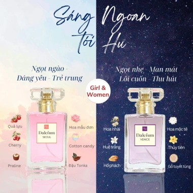 Set quà DALEFUM 2 chai nước hoa 30ml và tinh dầu thơm phòng 50ml 928.000 VNĐ